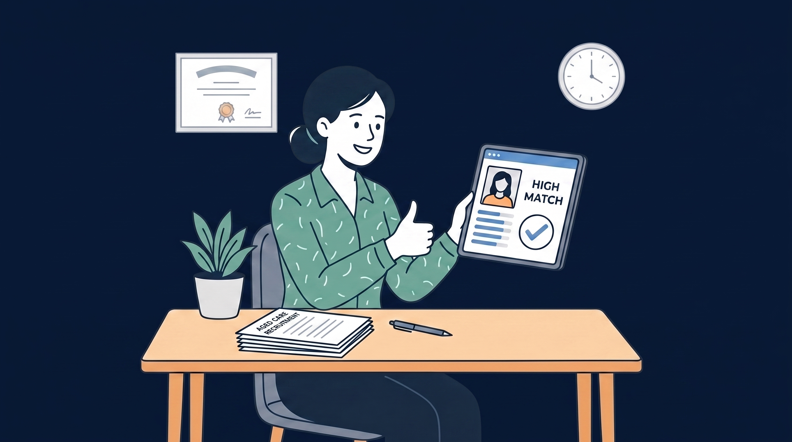 Matching expert recruiter judgement